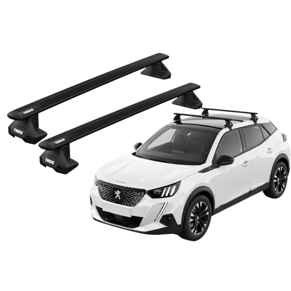 Barras Thule PEUGEOT 2008 20- TN / WingBar EVO Black
