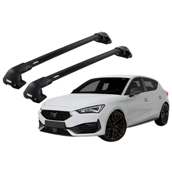 Barras Thule CUPRA Leon 20-24 TN / EDGE Flush Black