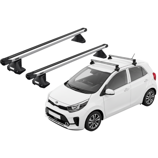 Barras Thule KIA Morning 17- TN / SlideBar EVO