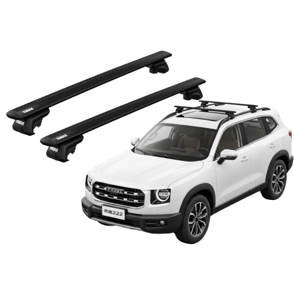 Barras Thule HAVAL Dargo 22- RE / WingBar EVO Black