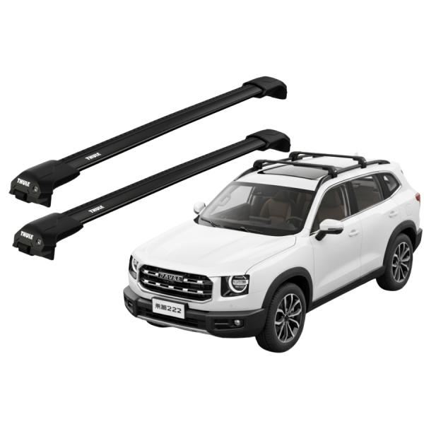 Barras Thule HAVAL Dargo 22- RE / EDGE Flush Black