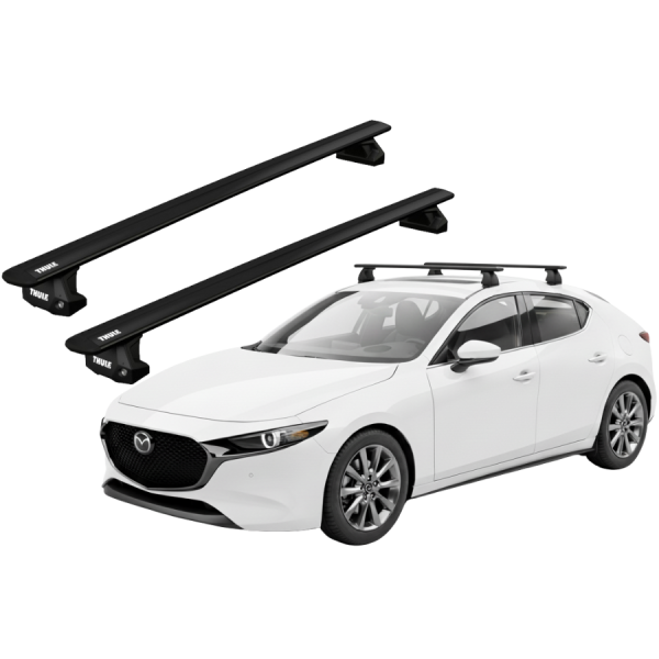 Barras Thule Mazda 3 19- PF / WingBar EVO BLACK