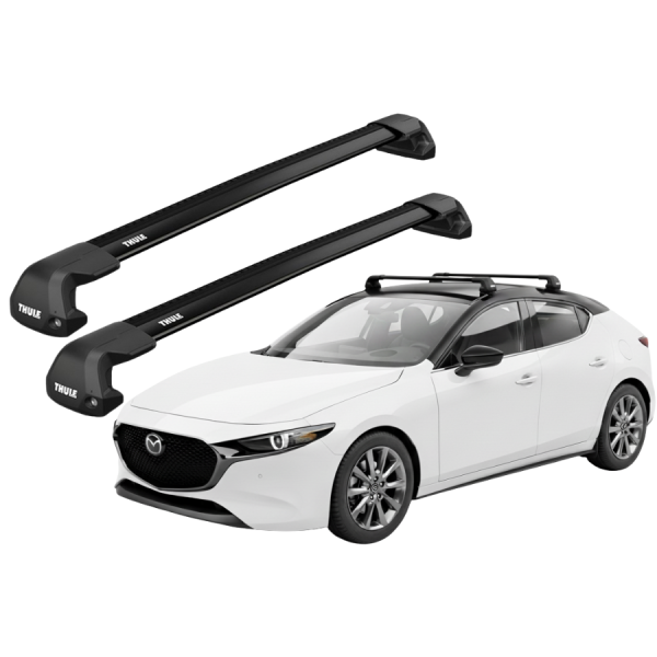 Barras Thule Mazda 3 19- PF / EDGE Flush BLACK