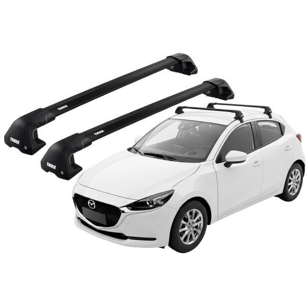 Barras Thule MAZDA 2 21-25 TN / EDGE Flush BLACK