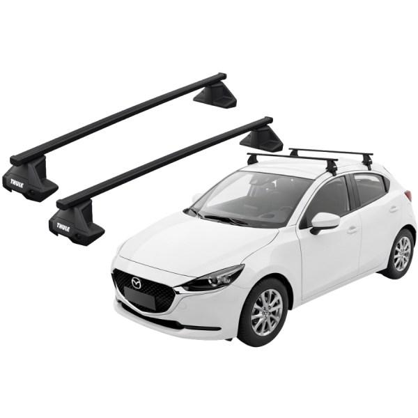 Barras Thule MAZDA 2 21-25 TN / SquareBar EVO