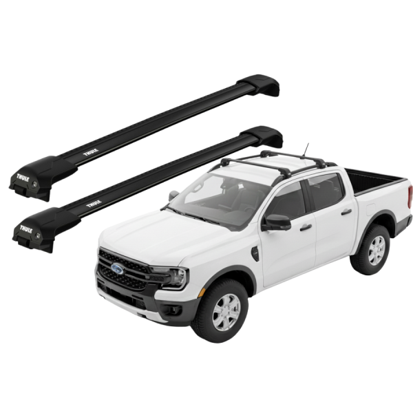 Barras Thule FORD Ranger 23- RE / EDGE Flush BLACK