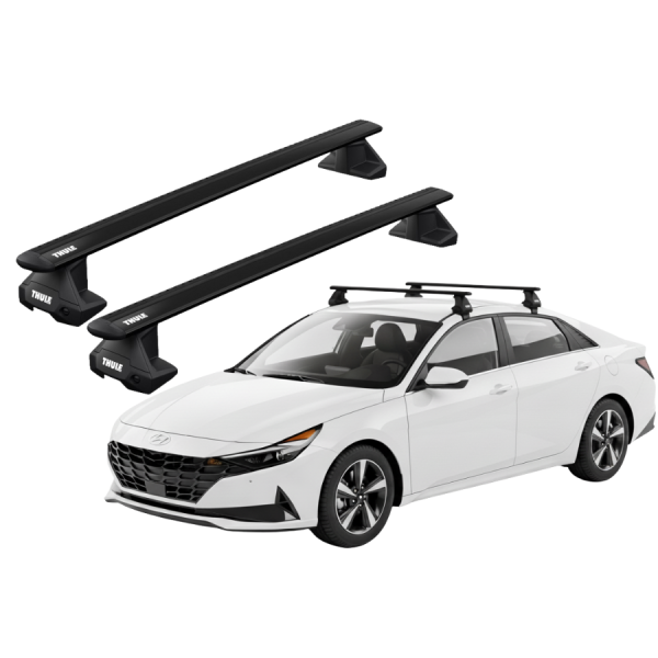 Barras Thule HYUNDAI Elantra 21- TN / WingBar EVO Black