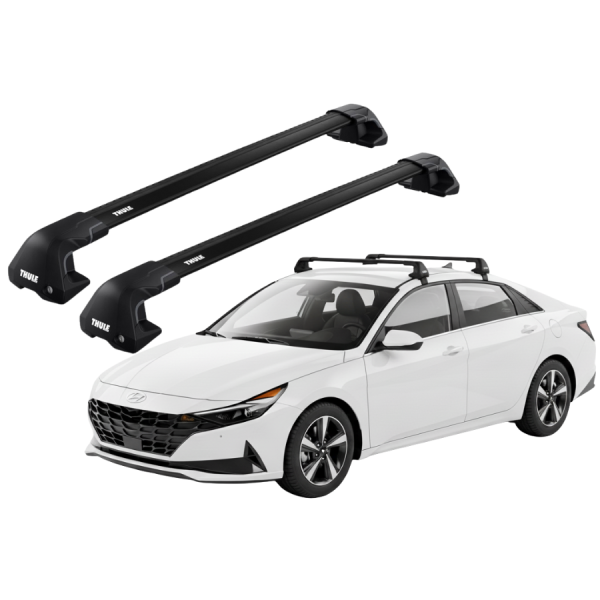 Barras Thule HYUNDAI Elantra 21- TN / EDGE Flush BLACK