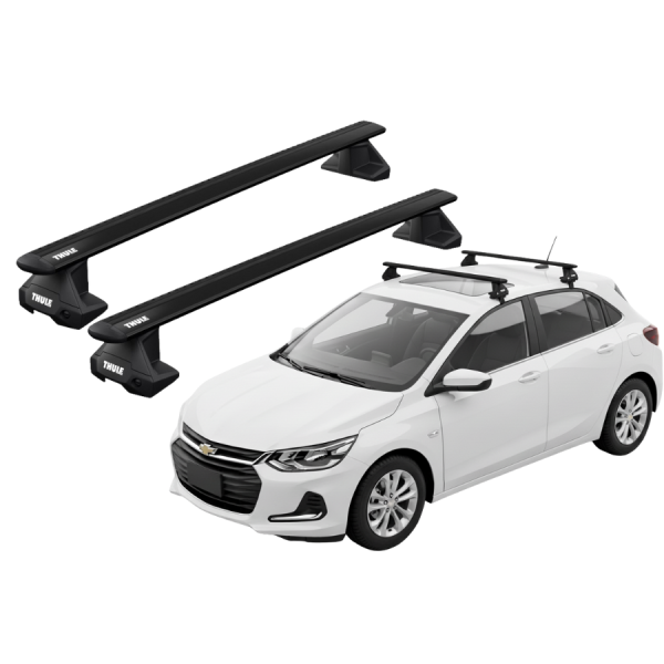 Barras Thule CHEVROLET Onix 19- TN / WingBar EVO Black