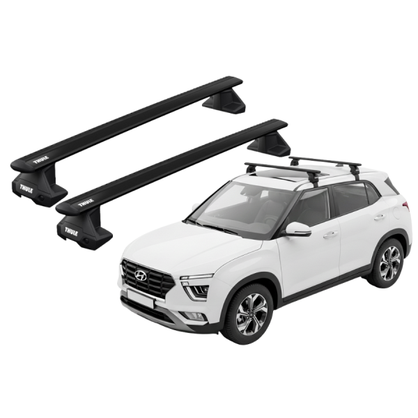 Barras Thule HYUNDAI Creta 17-22 RA / WingBar EVO Black