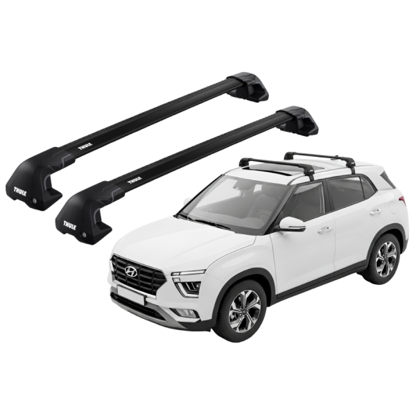 Barras Thule HYUNDAI Creta 17-22 RA / EDGE Flush Black
