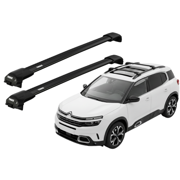 Barras Thule CITROEN C5 Aircross 19- RE / EDGE Flush Black