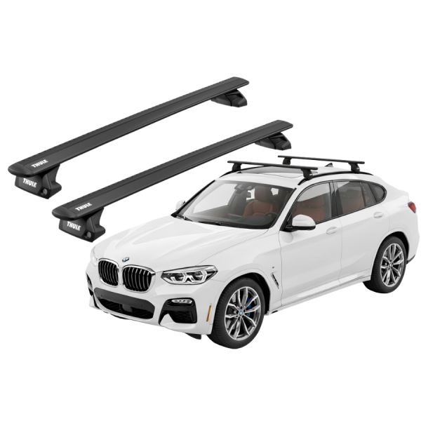 Barras Thule BMW X4 19- RA / WingBar EVO Black