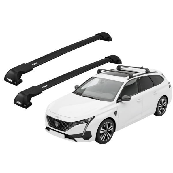 Barras Thule PEUGEOT 308 SW 22- RA / EDGE Flush Black