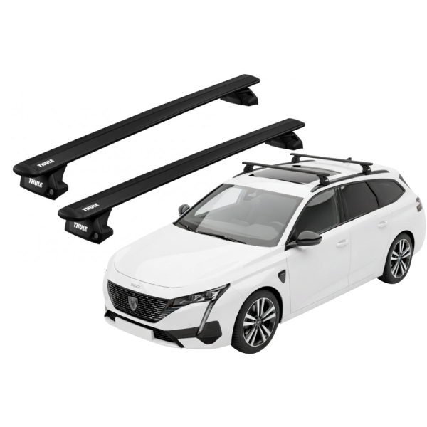 Barras Thule PEUGEOT 308 SW 22- RA / WingBar EVO Black
