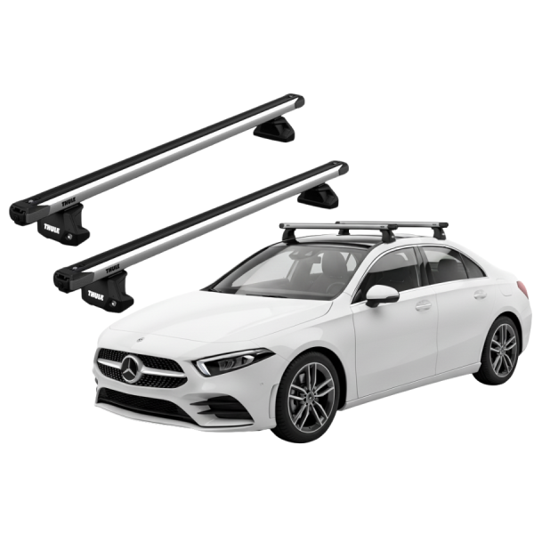 Barras Thule MERCEDES BENZ A-Class 18- PF / SlideBar EVO
