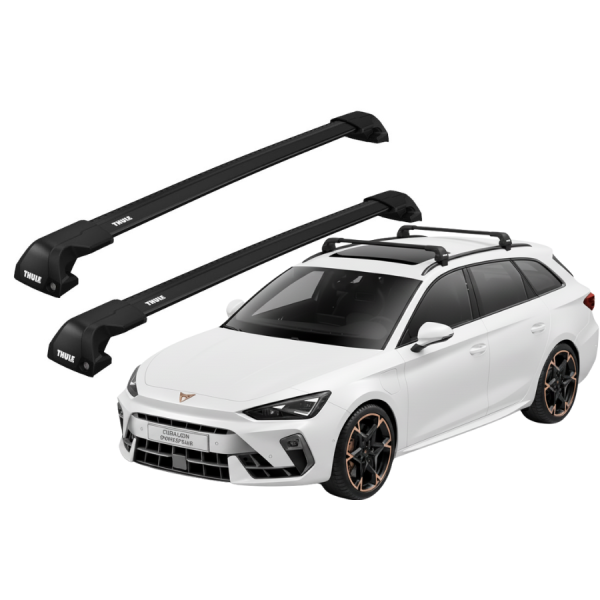 Barras Thule CUPRA Leon 20- RA / EDGE Flush Black
