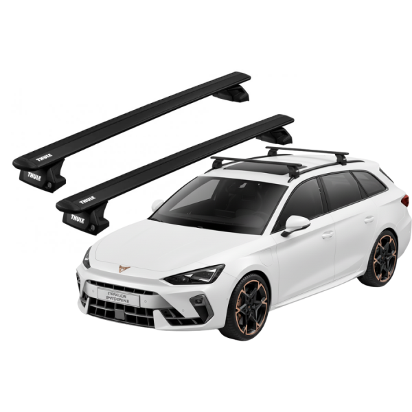 Barras Thule CUPRA Leon 20- RA / WingBar EVO Black