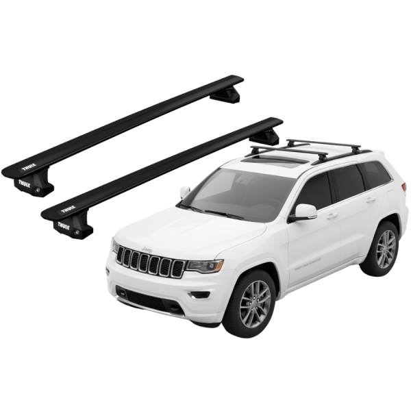 Barras Thule JEEP Grand Cherokee 11-21 PF / Wing EVO Black
