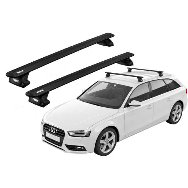 Barras Thule AUDI A4 Avant 08-15 RA / WingBar EVO Black