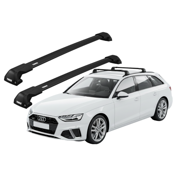Barras Thule AUDI A4 Avant 16-23 RA / EDGE Flush Black