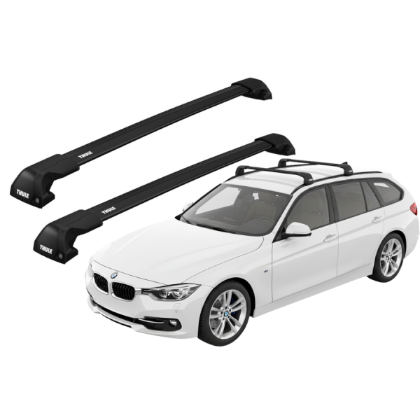 Barras Thule BMW 3 series Touring 20- RA / EDGE Flush Black