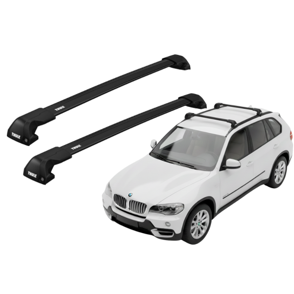 Barras Thule BMW X5 07-13 RA / EDGE Flush Black