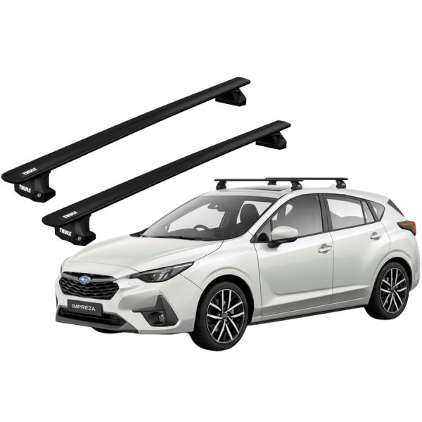 Barras Thule SUBARU Impreza 23- PF / WingBar EVO Black