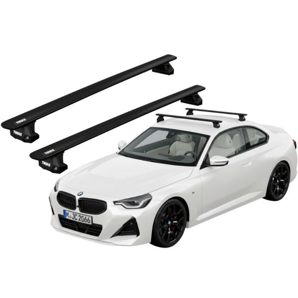 Barras Thule BMW 2 series 22- PF / WingBar EVO Black