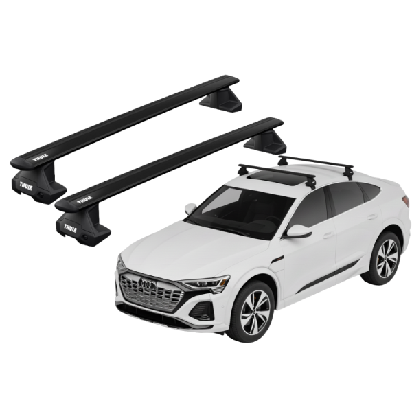 Barras Thule AUDI Q8 Sportback e-tron 23- TN / Wing EVO BK