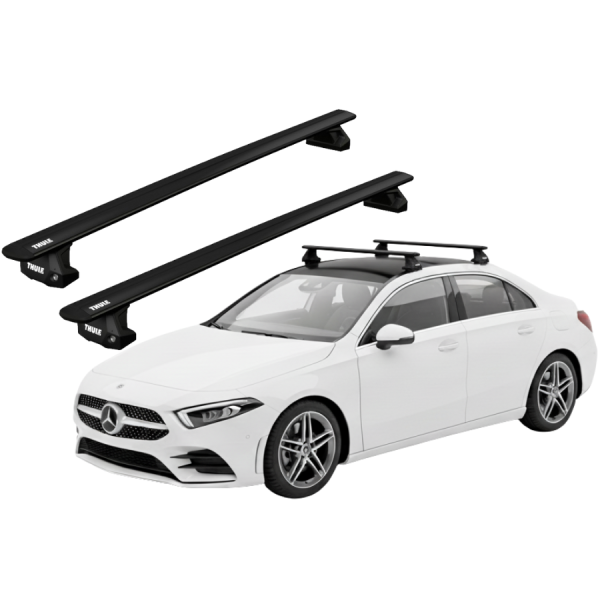 Barras Thule MERCEDES BENZ A-Class 19- PF / WingBar EVO BLACK