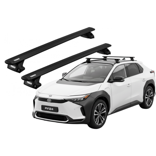 Barras Thule TOYOTA bZ4X 22- RA / WingBar EVO Black