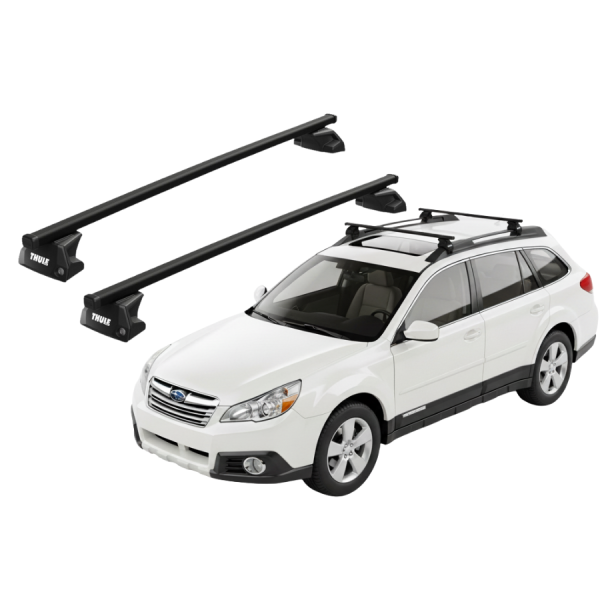Barras Thule SUBARU Outback 09-14 RA / SquareBar EVO