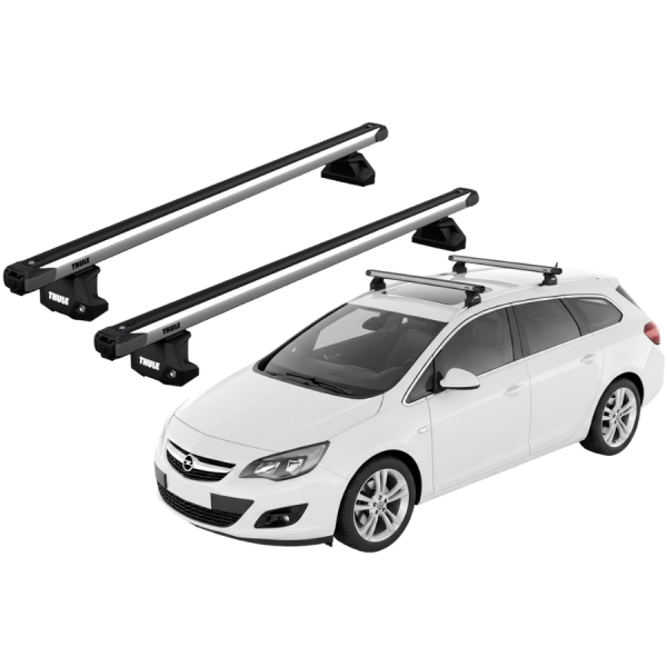 Barras Thule OPEL Astra Sports Tourer 10-15 RA / SlideBar EVO