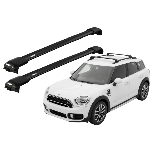 Barras Thule MINI Countryman 17-24 RE / EDGE Flu Black