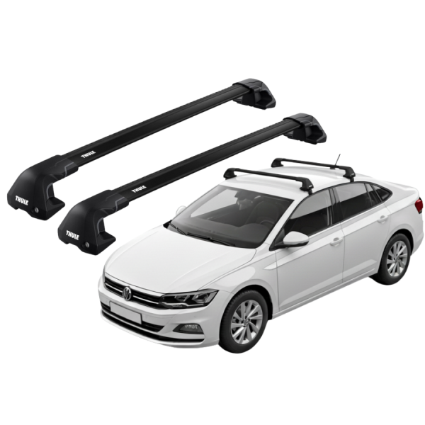 Barras Thule VOLKSWAGEN Virtus 18- TN / EDGE Flush Black