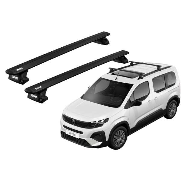 Barras Thule PEUGEOT Rifter 19- RA / WingBar EVO BLACK