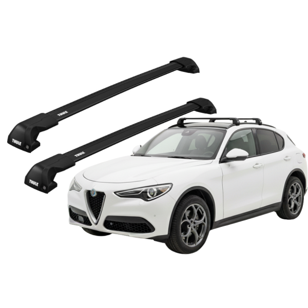 Barras Thule ALFA ROMEO Stelvio 17- RA / EDGE Flush BK