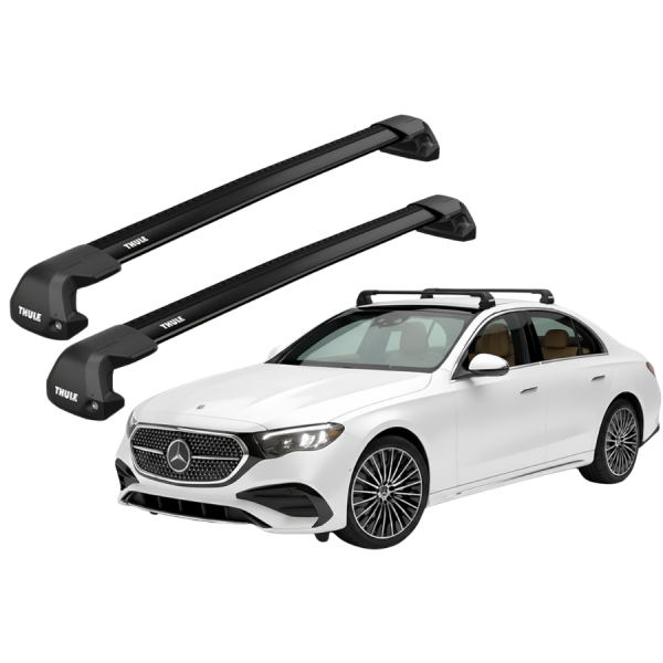 Barras Thule MERCEDES BENZ E-Class 24- PF / EDGE Flush BLACK