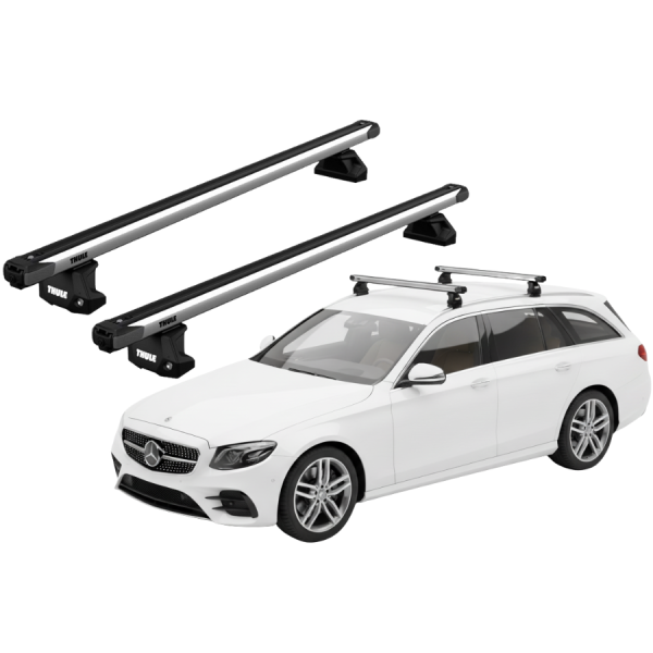 Barras Thule MERCEDES BENZ E-Class 16-23 RA / SlideBar EVO