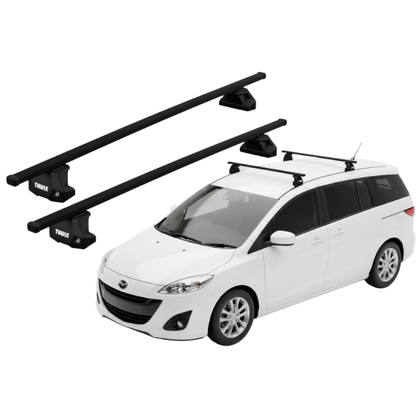 Barras Thule MAZDA 5 04-19 PF / SquareBar EVO