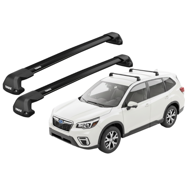 Barras Thule SUBARU Forester 19-24 PF / EDGE Flush Black
