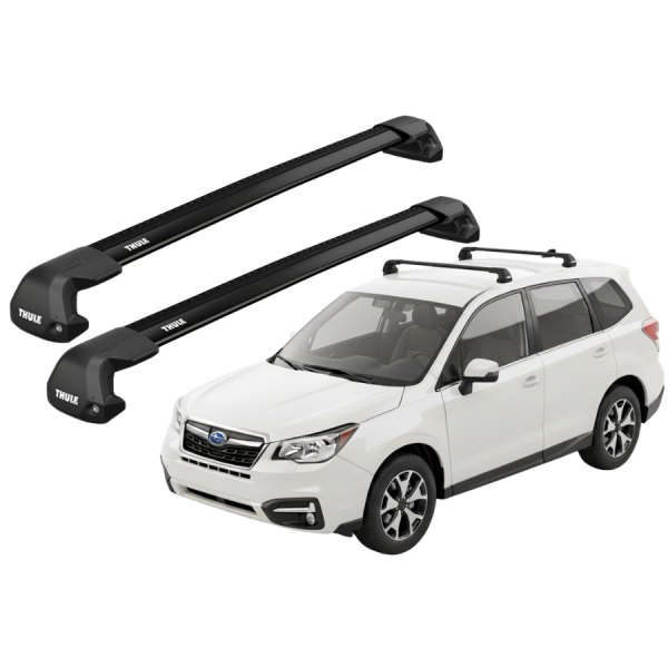 Barras Thule SUBARU Forester 13-18 PF / EDGE Flush BLACK