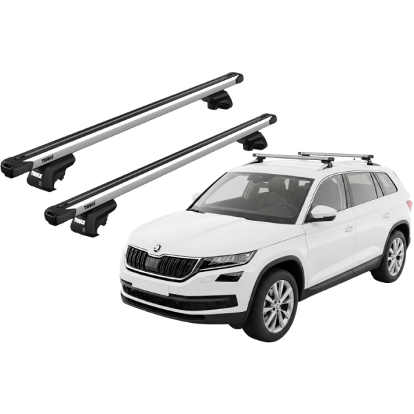Barras Thule SKODA Kodiaq 17-21 RE / SlideBar EVO