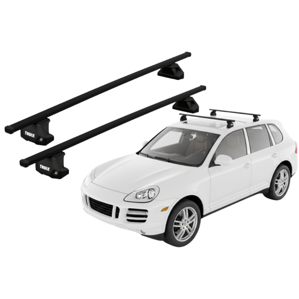 Barras Thule PORSCHE Cayenne 02-09 PF / SquareBar EVO