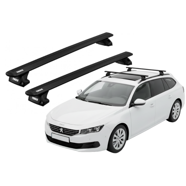 Barras Thule PEUGEOT 508 SW 11-18 RA / WingBar EVO Black