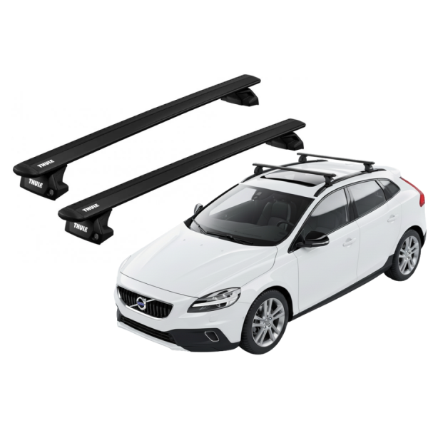 Barras Thule VOLVO V40 Cross Country 13-19 RA / WingBar EVO Black