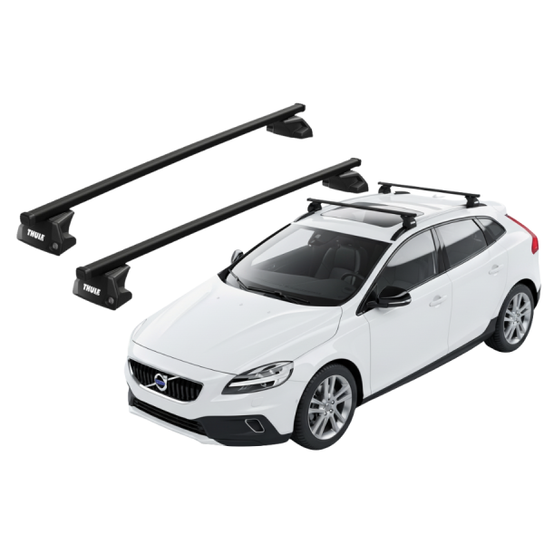Barras Thule VOLVO V40 Cross Country 13-19 RA / SquareBar EVO