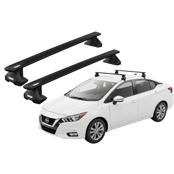 Barras Thule NISSAN Versa 21- TN / WingBar EVO Black