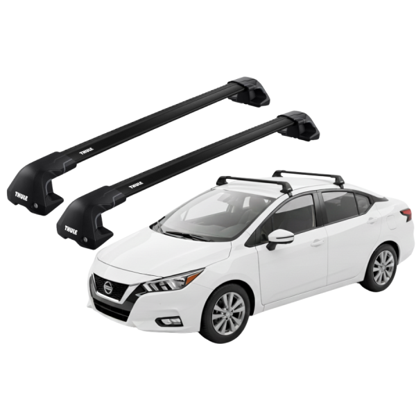 Barras Thule NISSAN Versa 21- TN / EDGE Flush Black